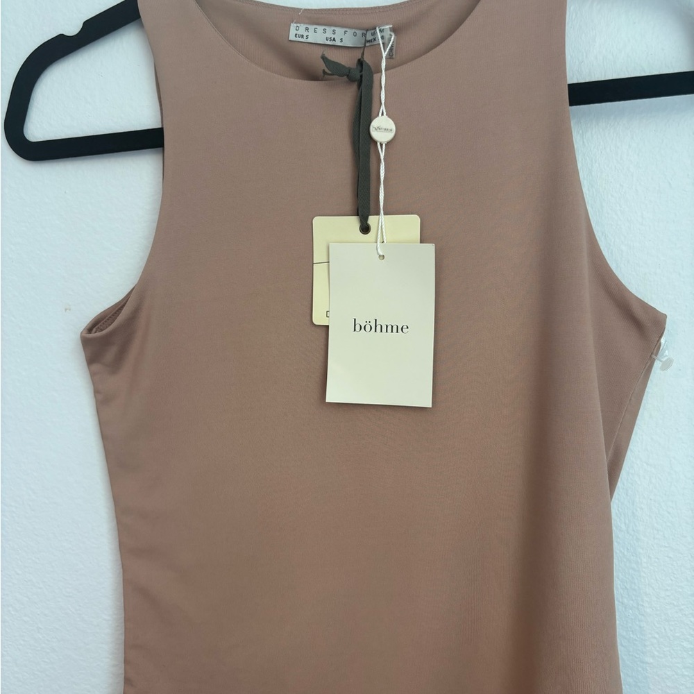 Bohme Mauve Bodysuit New Size S#women#tan - Picture 7 of 7